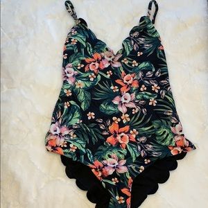 Floral one piece